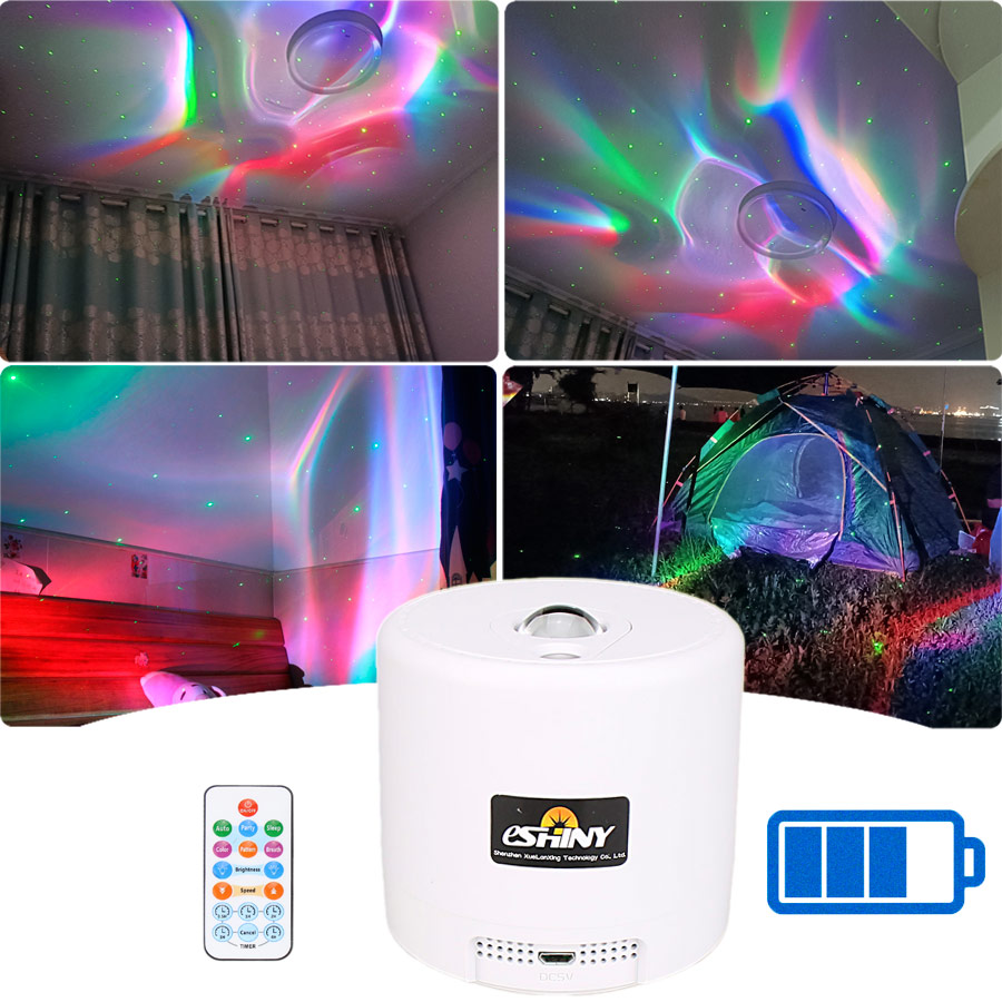 Drawing Projector Kids - SA204 RGB LED モービルオーロラプロジェクター ナイトグリーンレーザー スカイスターズ