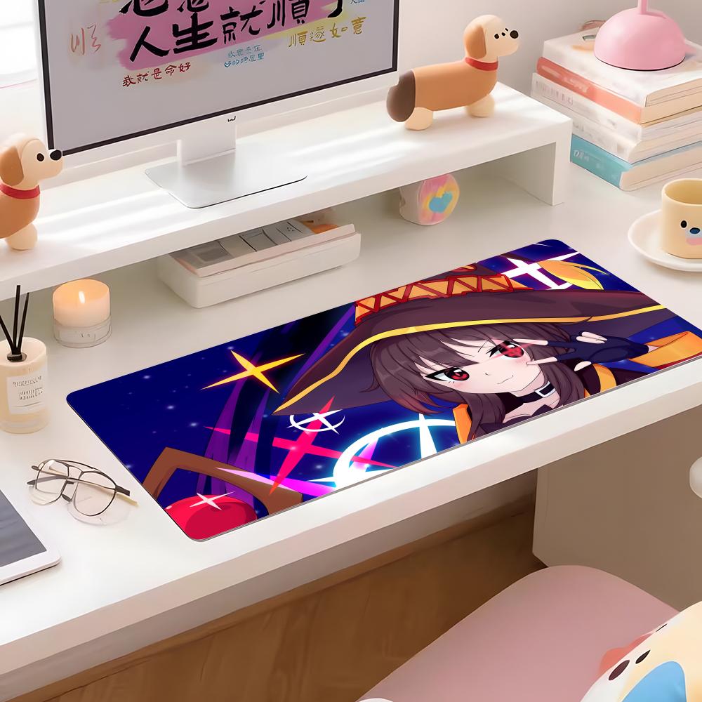 Multiplication Table Mat - めぐみんアニメマウスパッド複数のサイズ大型正方形コンピュータオフィスゲームテーブルマットゴム製滑り止めマウスパッド