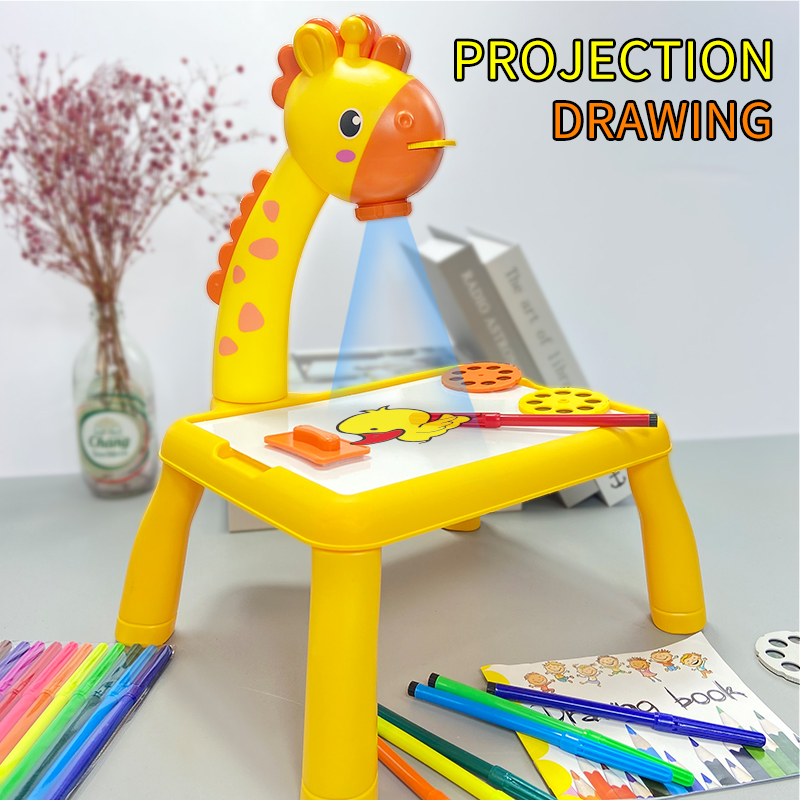 子供用ミニ描画プロジェクター、光と音楽付きトレーシング＆描画 - Drawing Projector Kids のレビューと価格