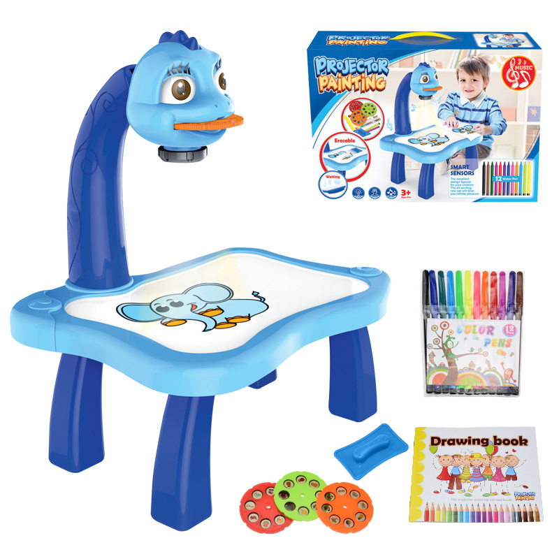 子供の描画テーブル,LEDプロジェクターアートおもちゃ,絵画 - Drawing Projector Kids のレビューと価格
