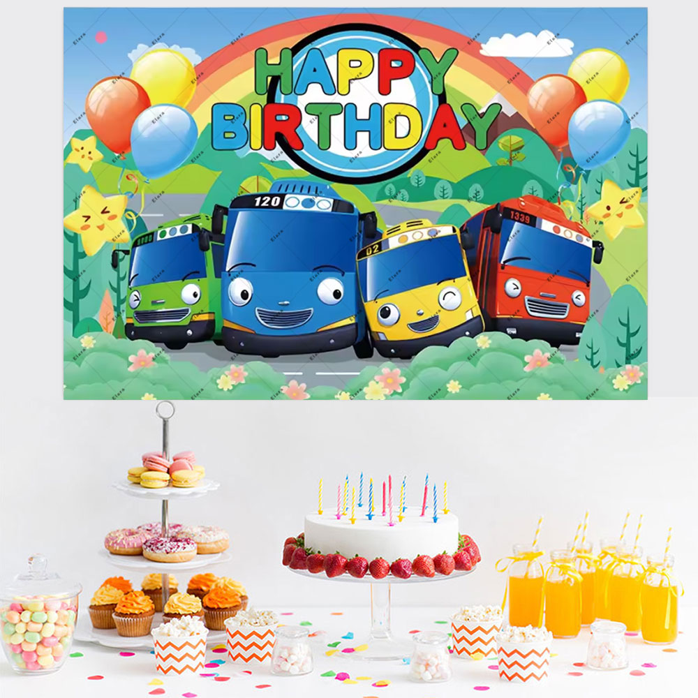 漫画アニメリトルバスキッズ 1st ハッピーバースデーパーテ - Background For Kids Education のレビューと価格