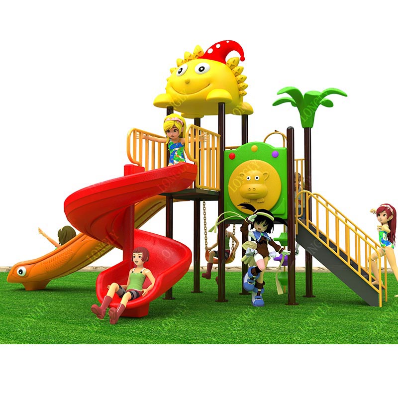 業務用プラスチック製滑り台 450x270x280cm 子供 - Kids Outdoor Education のレビューと価格