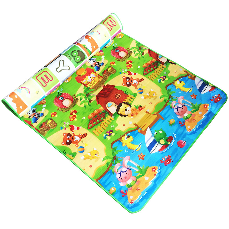 ベビーゲーム用プレイマット,180x120cm,子供用クロー - Kids Educational Mat のレビューと価格