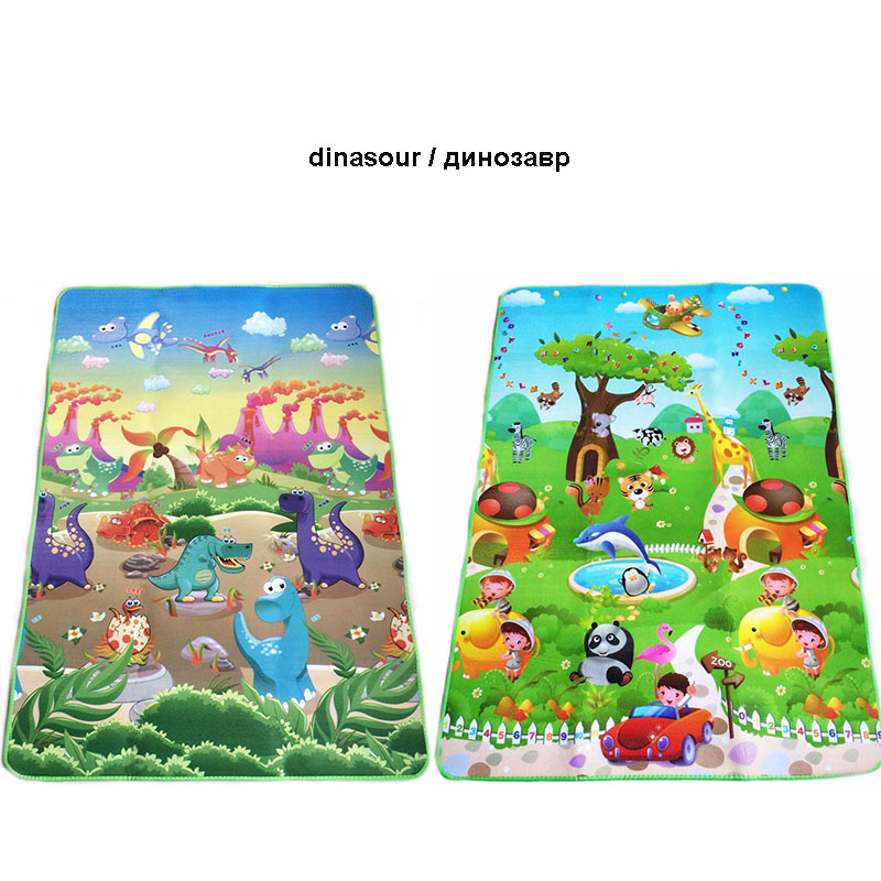 ベビーゲーム用プレイマット,180x120cm,子供用クロー - Kids Educational Mat のレビューと価格