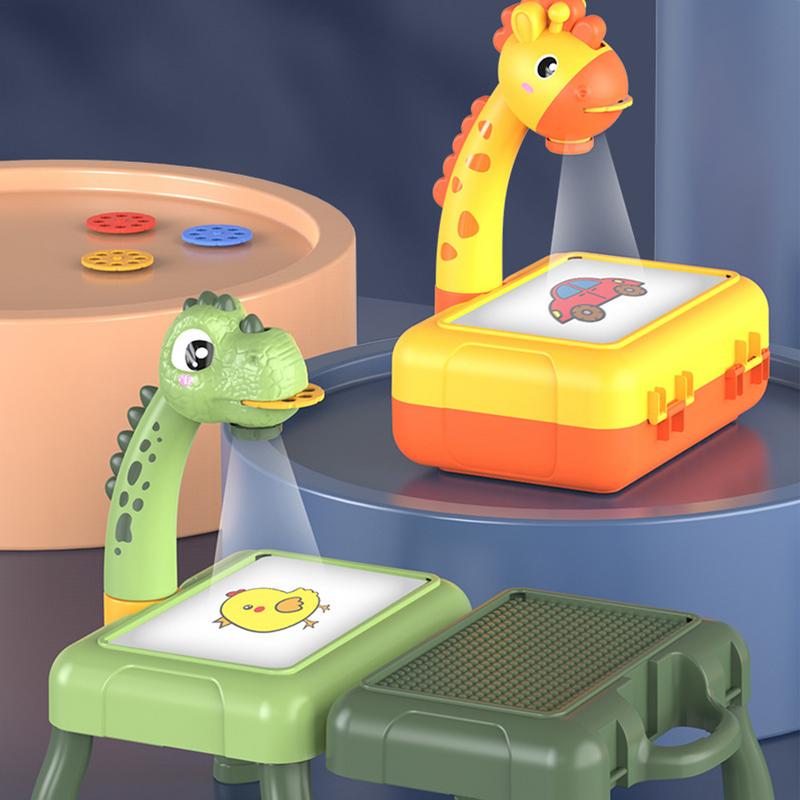 子供用プロジェクション描画ボード多機能描画テーブルプロジェク - Drawing Projector Kids のレビューと価格
