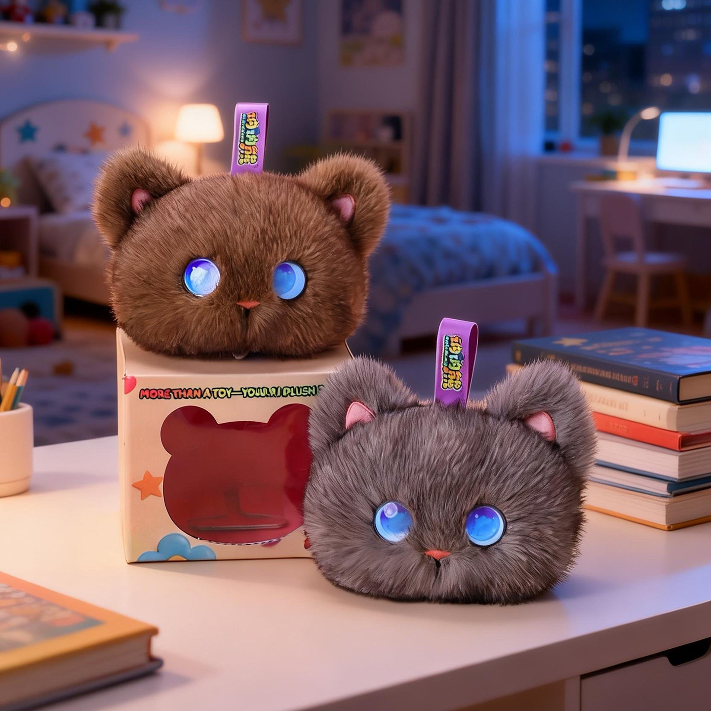 トボットAIぬいぐるみ猫のおもちゃ、インタラクティブな感情的 - Kids Education Toy のレビューと価格