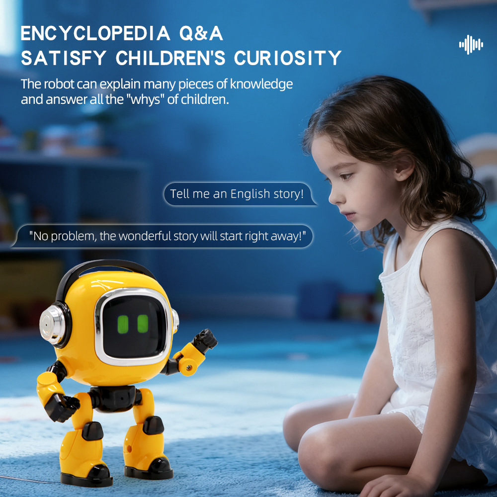 ディープシークAI音声RCロボット、インテリジェント音声制御 - Kids Education Toy のレビューと価格