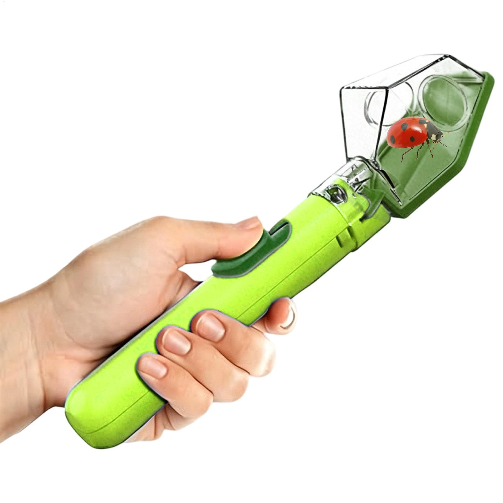 多機能ポータブル昆虫キャッチャー プッシュ式透明観察ボックス - Kids Outdoor Education のレビューと価格