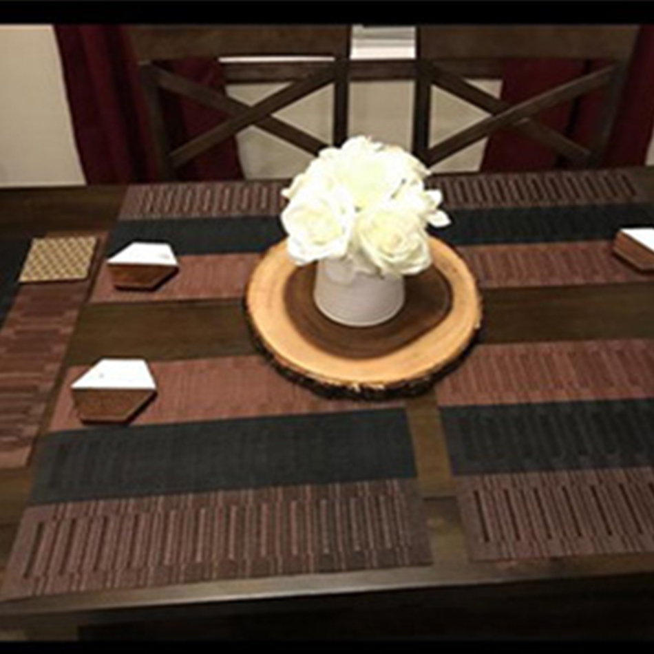 交換可能なダイニングテーブルマット,竹PVCテーブルクロス, - Multiplication Table Mat のレビューと価格