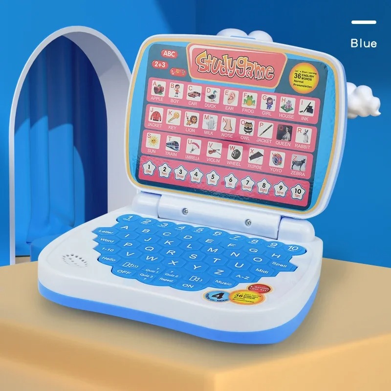 ミニシミュレーションラップトップ教育玩具 LEDスクリーン搭 - Kids Education Laptop のレビューと価格