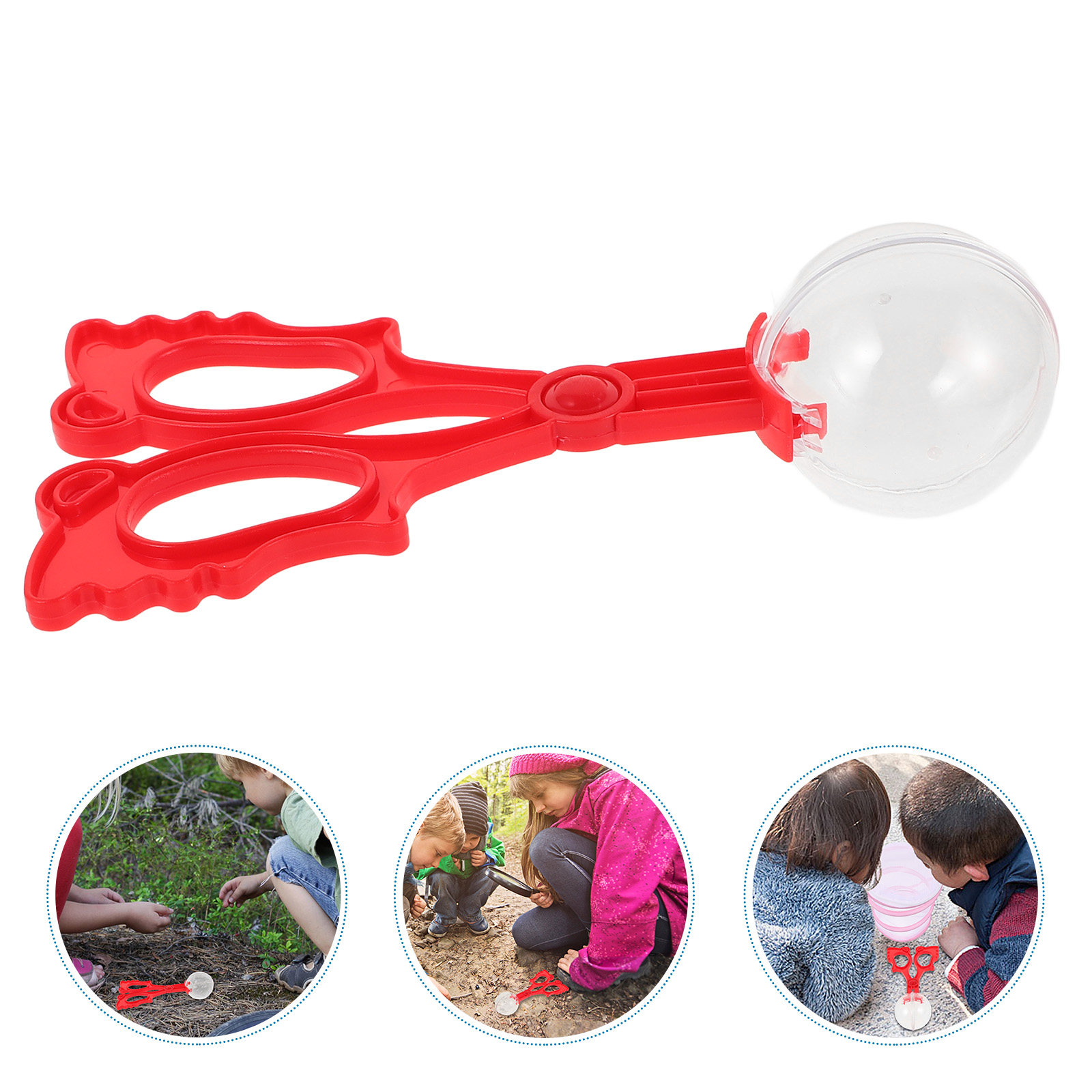 昆虫捕獲用クロー、爬虫類・蝶類採取用トング、子供向け屋外探求 - Kids Outdoor Education のレビューと価格