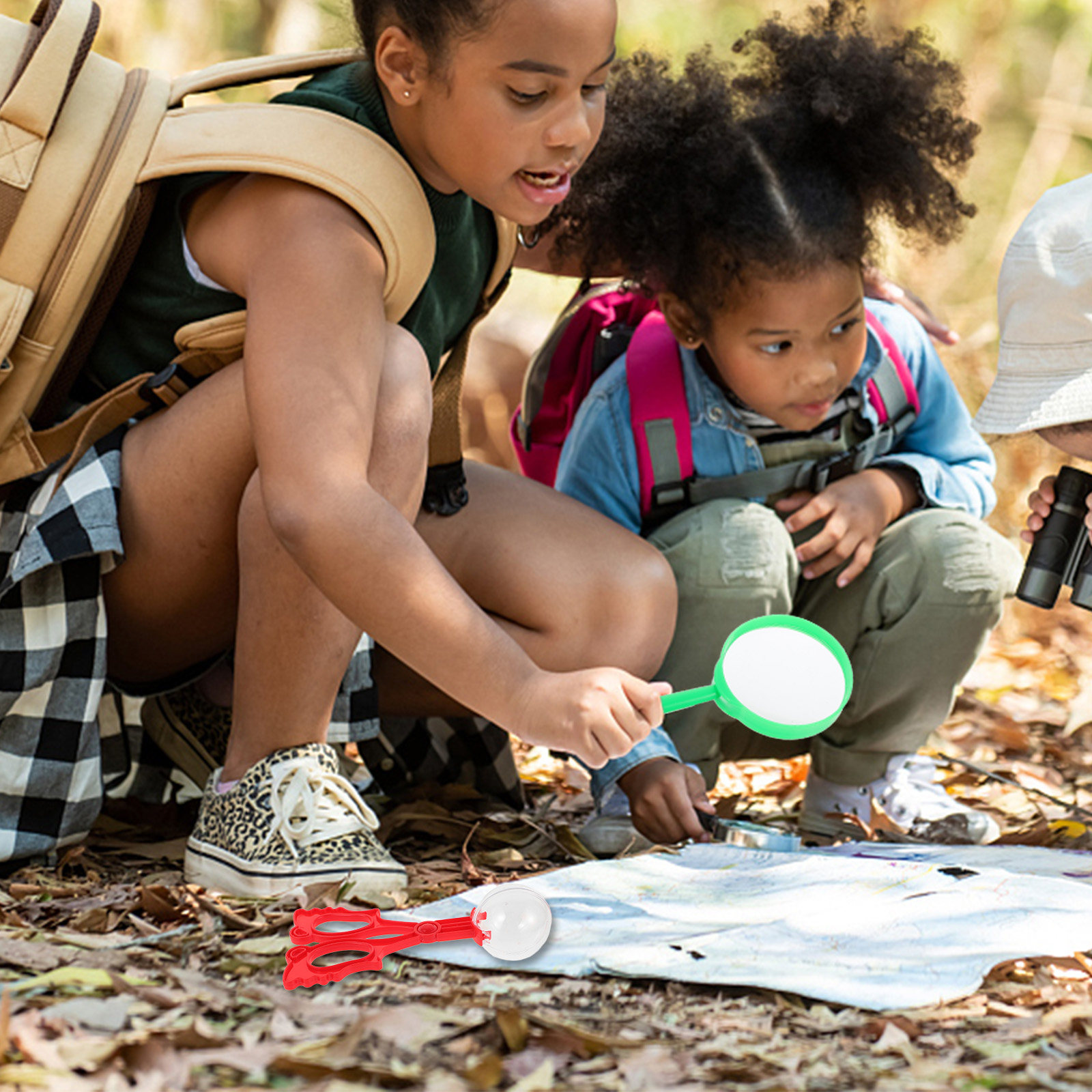 昆虫捕獲用クロー、爬虫類・蝶類採取用トング、子供向け屋外探求 - Kids Outdoor Education のレビューと価格