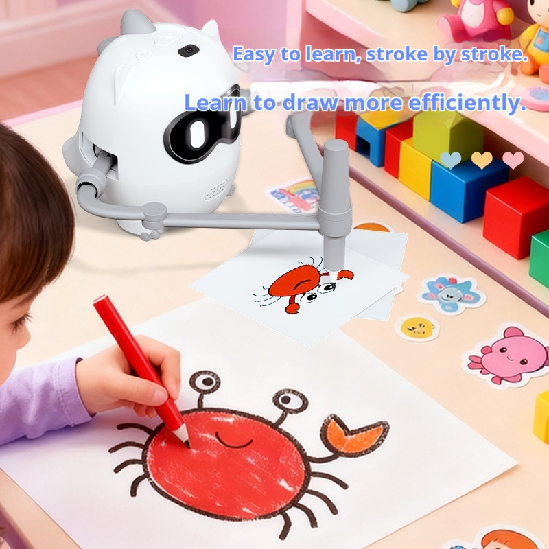 一般的なスマート恐竜描画ロボットインテリジェント早期教育玩具 - Kids Education Toy のレビューと価格