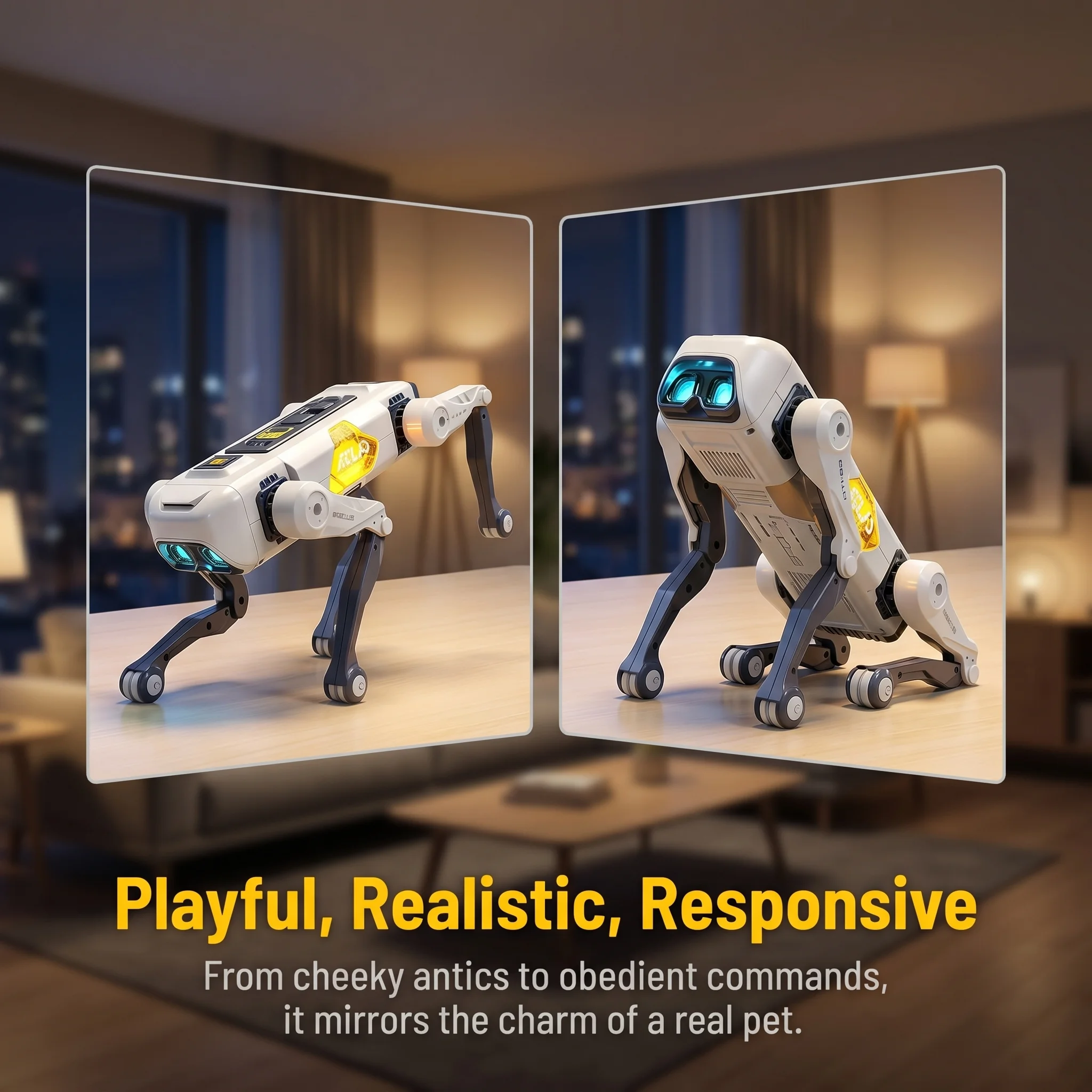 AIスマートロボット犬、音声＆アプリ制御、プログラミング、ダ - Kids Education Toy のレビューと価格