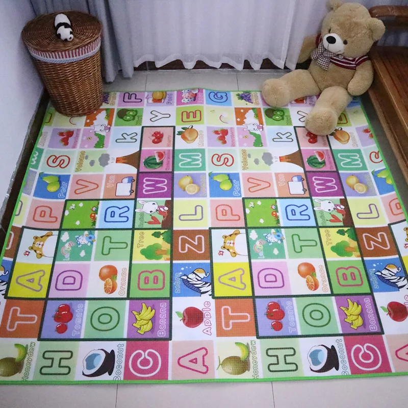 子供クロールマットベビープレイマット EPE アクティビティ - Kids Educational Mat のレビューと価格