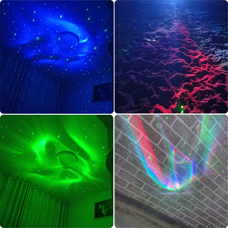 SA204 RGB LED モービルオーロラプロジェクター  - Drawing Projector Kids のレビューと価格